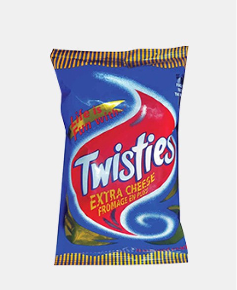 Twisties Extra Cheese Formage
